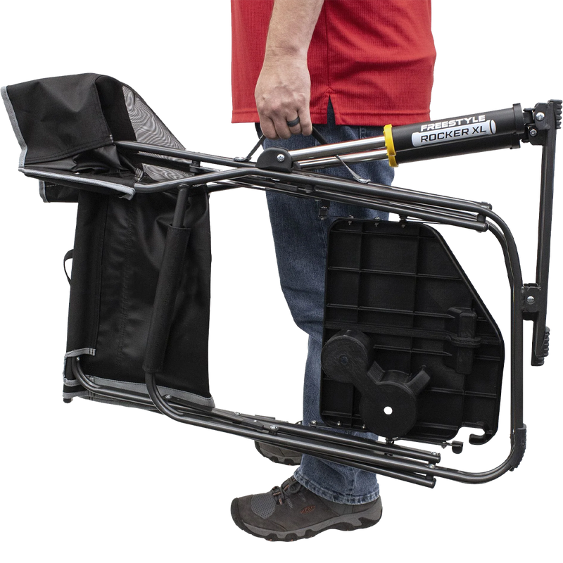 Freestyle Rocker XL with Side Table, GCI Outdoors Freestyle Rocker XL with Side Table in hand