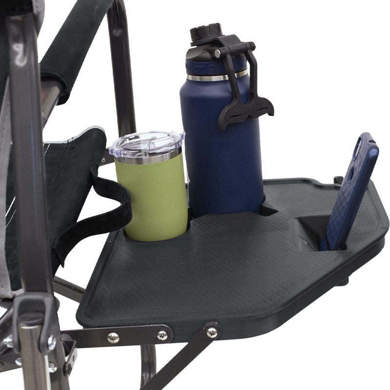 Freestyle Rocker XL with Side Table, GCI Outdoors Freestyle Rocker XL with Side Table cup and phone holder