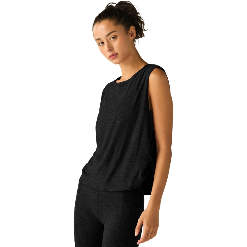 Women's Featherweight Side Note Twist Tank, Featured Image