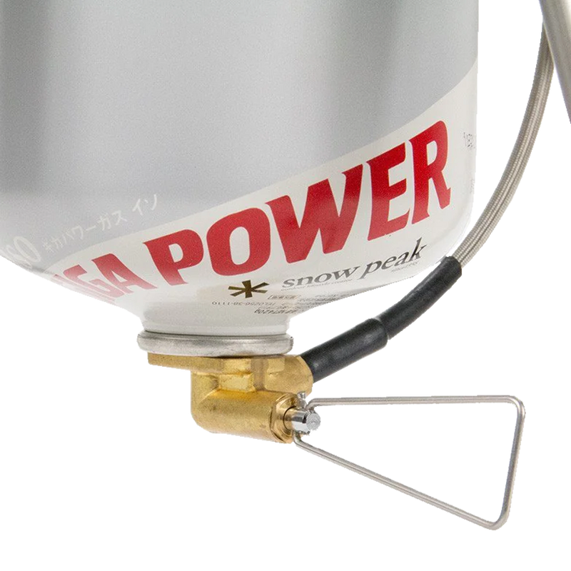 Gigapower LI Stove, Snow Peak Gigapower LI Stove  gas connection