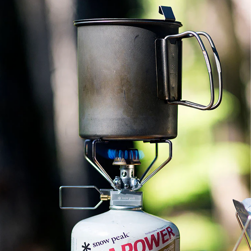 Trek 700 Titanium, Snow Peak Trek 700 Titanium at camp