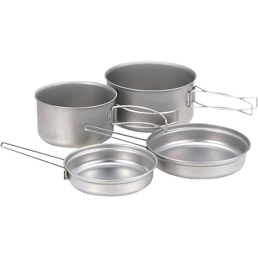 Titanium Multi Compact Cookset – Sports Basement