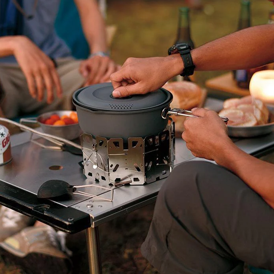 Snow Peak Aluminum Non-stick Cooker 1000 cooking