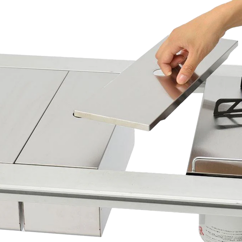 Stainless Box Half Unit, Snow Peak Stainless Box Half Unit lid