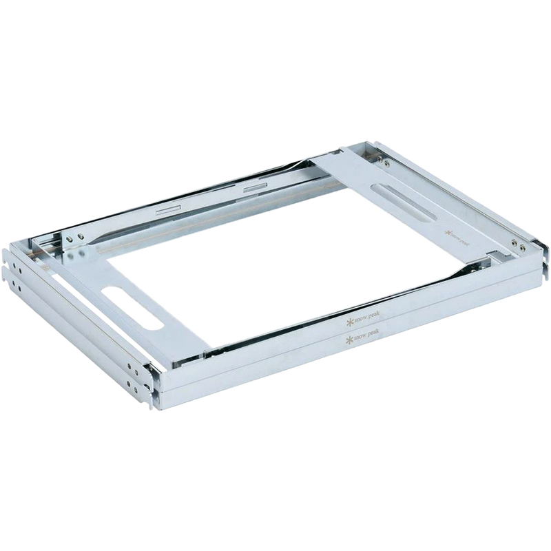 IGT Hanging Rack 2 Shelf Set, Snow Peak IGT Hanging Rack 2 Shelf Set Collapsed