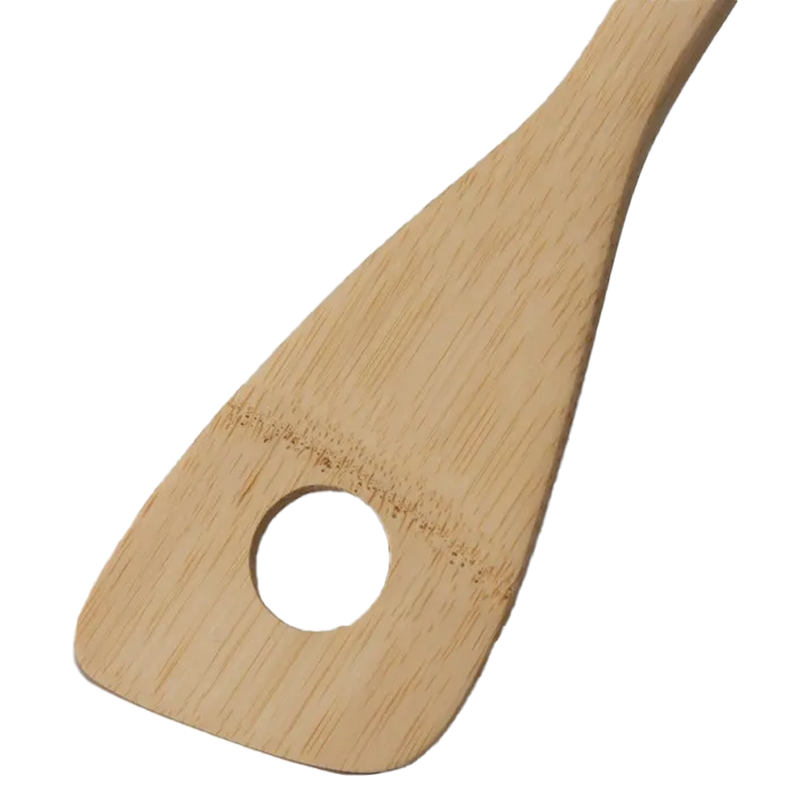 Bamboo Spatula, Snow Peak Bamboo Spatula head