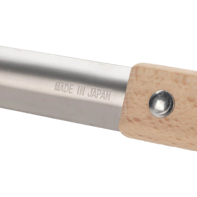Barbeque Tongs, Snow Peak Barbeque Tongs made in Japan stamp