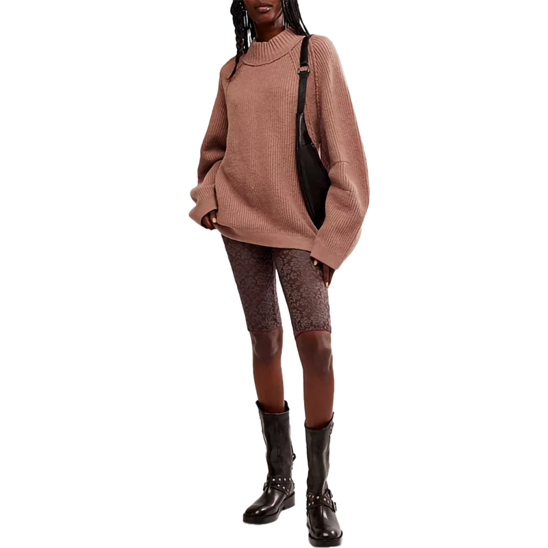 Women's Sunbeam Sweater, Free People Women's Sunbeam Sweater in Antler front