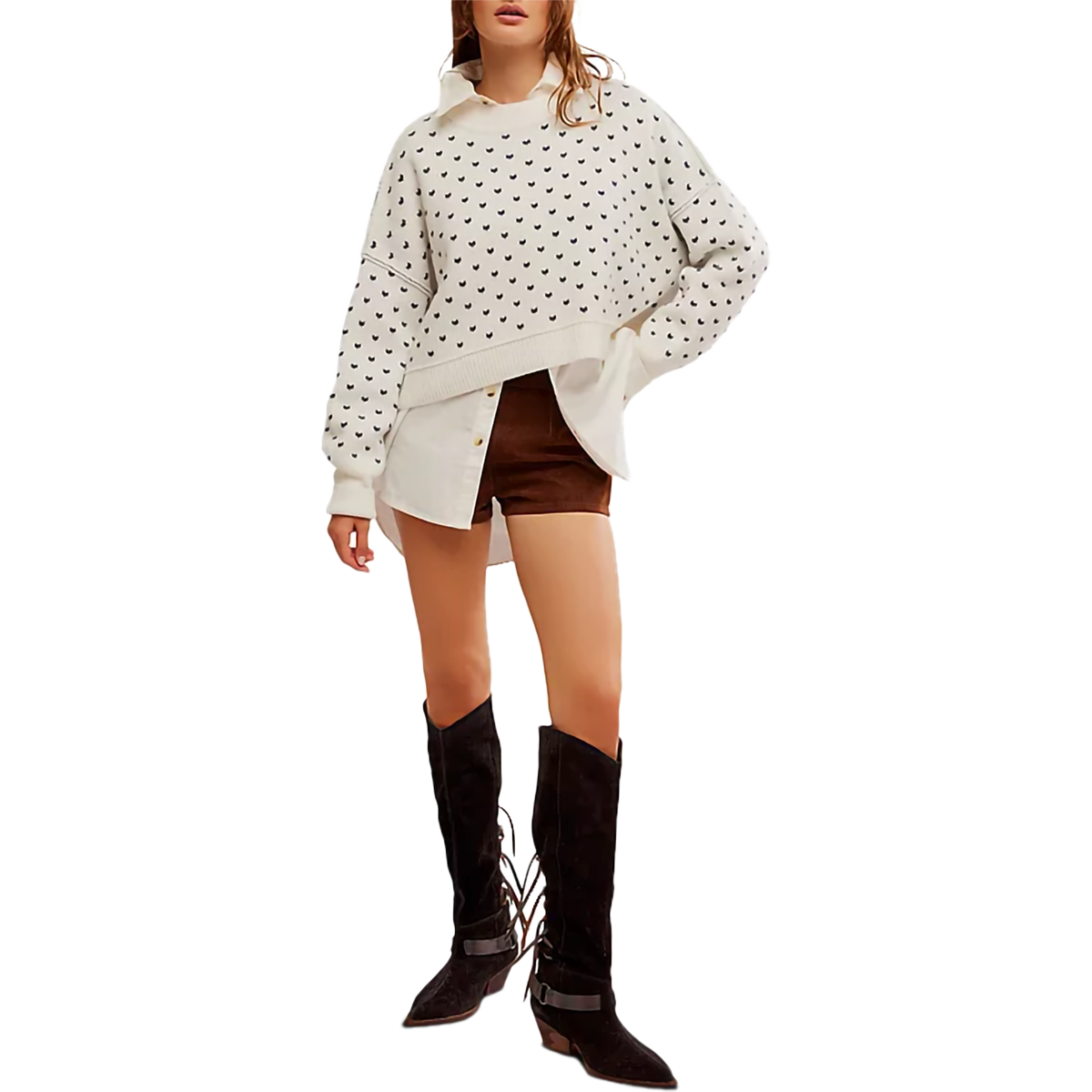 Women's Pattern Easy Street Crop alternate view