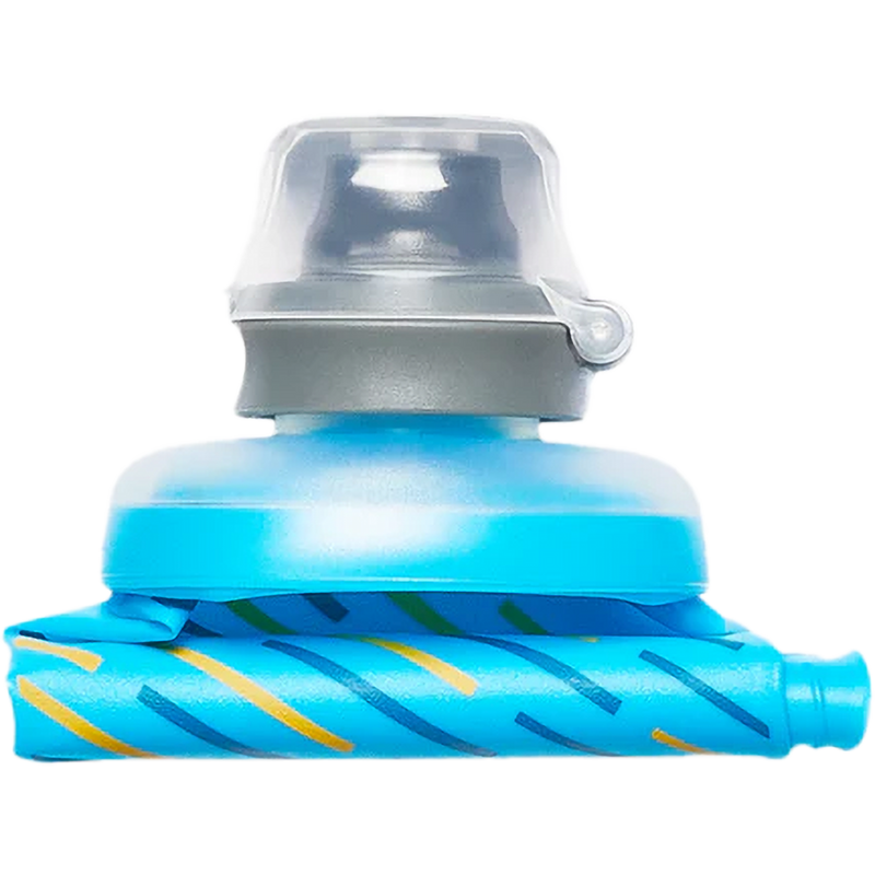 Softflask 150 ml, Hydrapak Softflask 150 ml in Malibu Blue collapsed