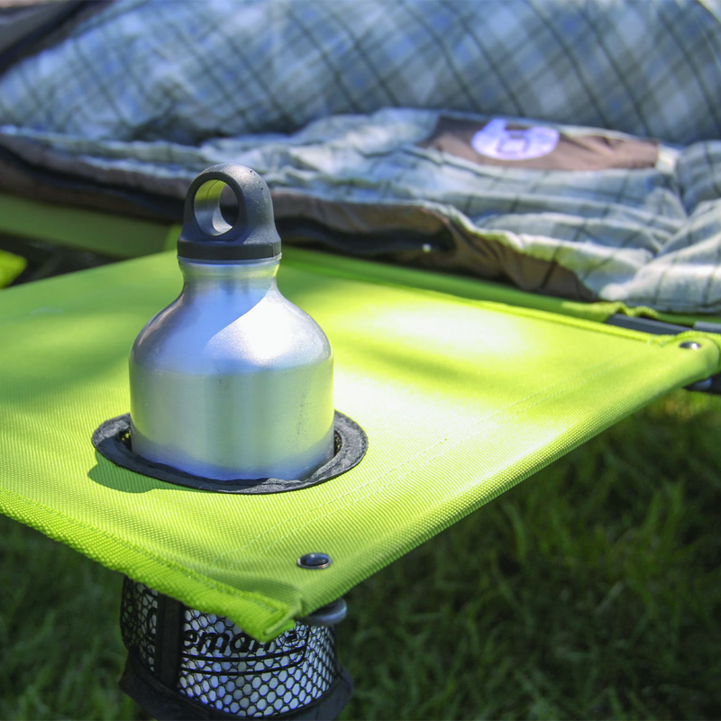 Trailhead Easy Step Cot, Coleman Trailhead Easy Step Cot side table