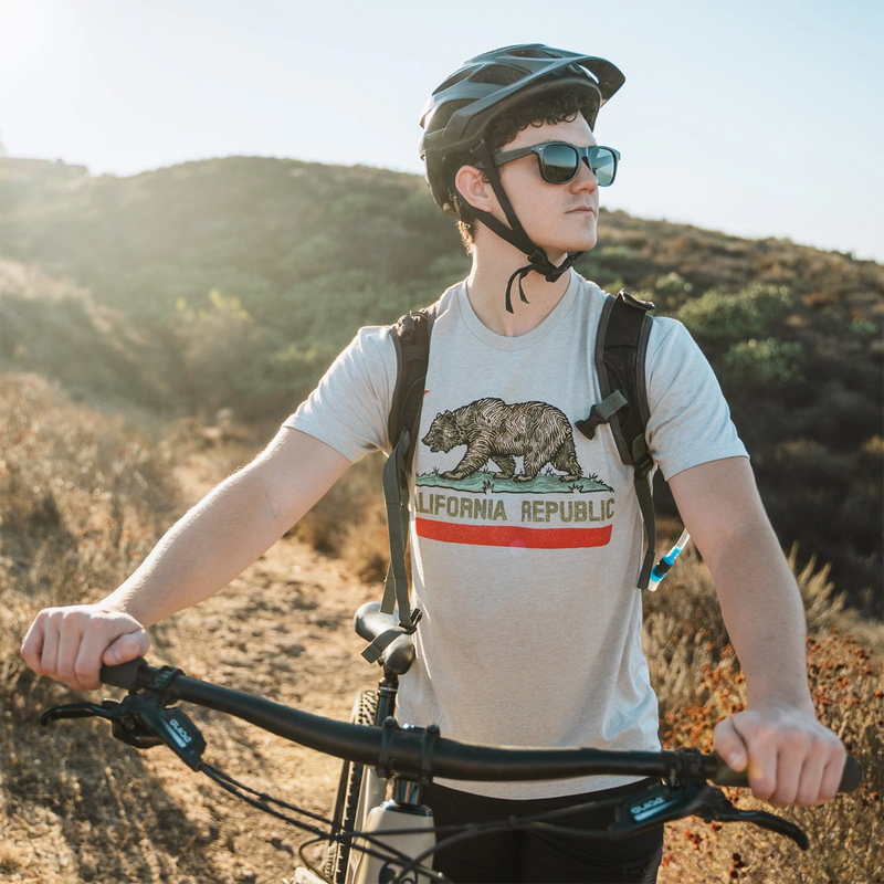 Men's Republic of CA Tee, Wild Tribute Men's Republic of CA Tee front