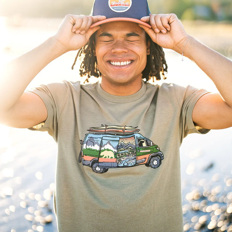 Men's Sea to Summit Tee, Wild Tribute Men's Sea to Summit Tee front
