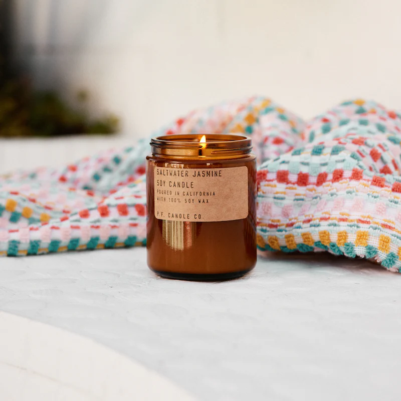 Saltwater Jasmine - 7.2oz, P.F. Candle Co. Saltwater Jasmine 7.2oz lifestyle