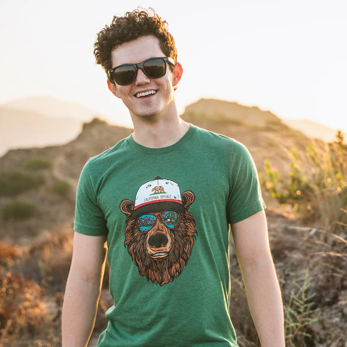 Men's Miami Vice CA Bear Tee alternate view