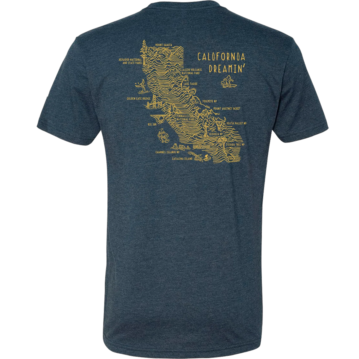 Men's California Topo Tee alternate view