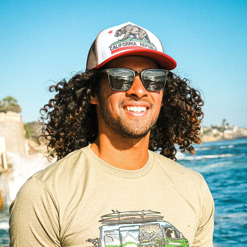 Republic of CA Trucker Hat, Wild Tribute Republic of CA Trucker Hat Lifestyle
