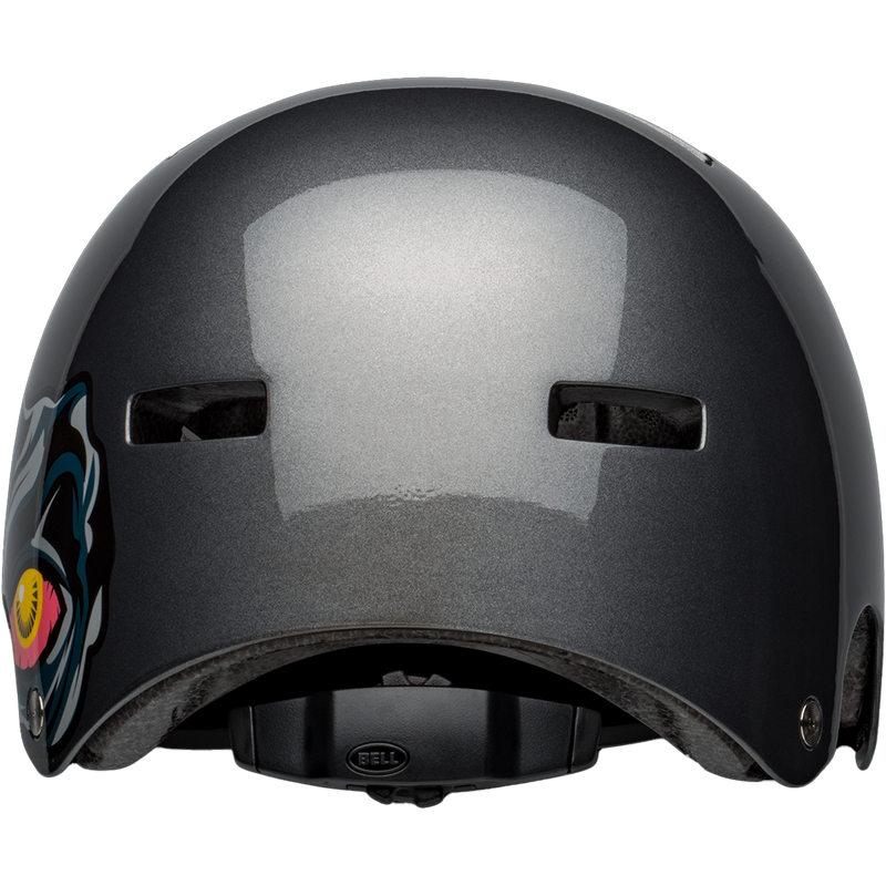 Youth Span, Bell Sports Span in Nightwalker Gloss Gunmetal back