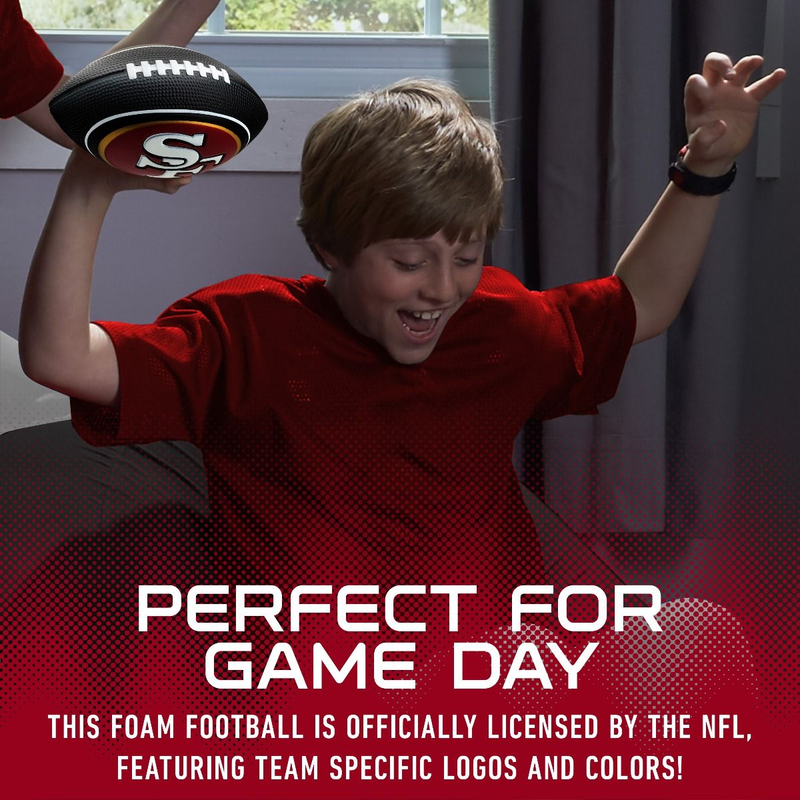 NFL Air Tech Mini Football 49ERs, Franklin Sports NFL Air Tech Mini Football 49ERs