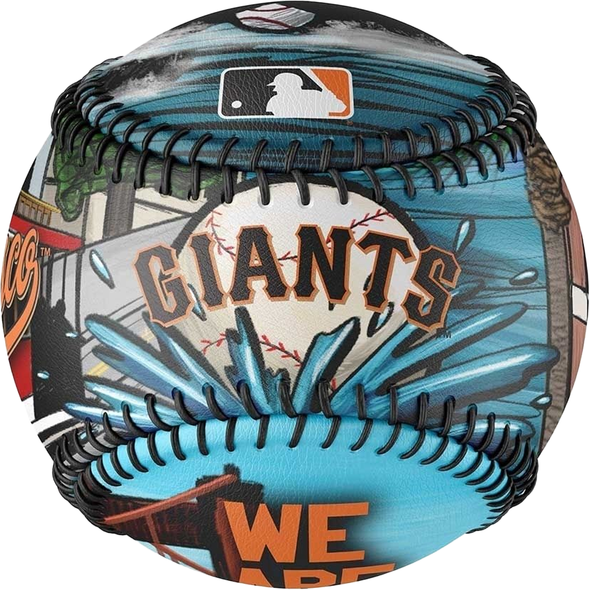 MLB Club Culture Soft Strike Ball Giants