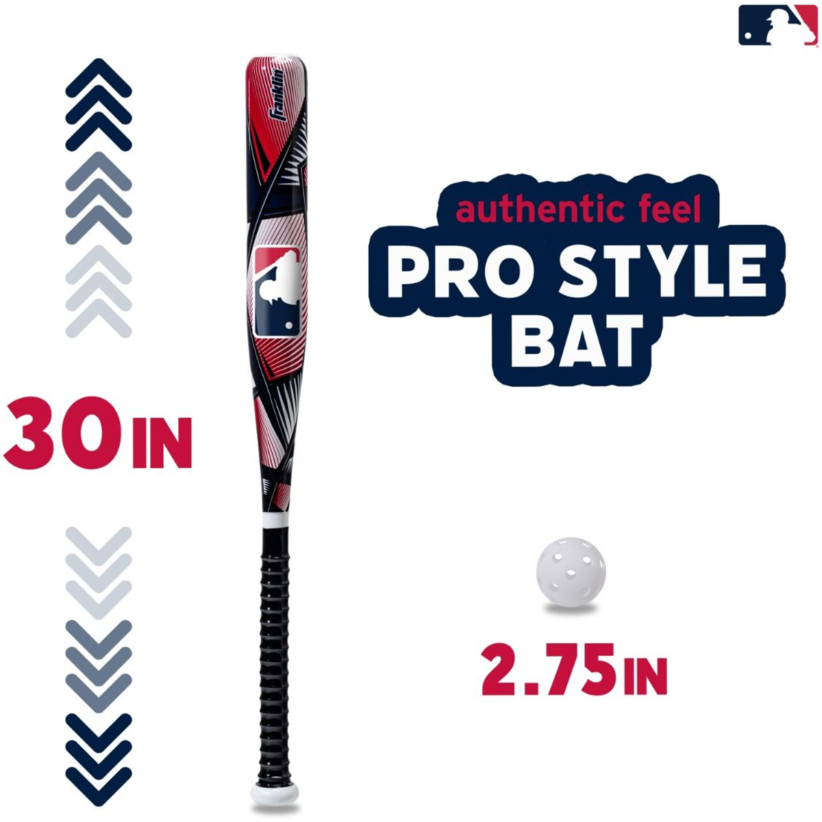 MLB Slammin Bat & Ball alternate view
