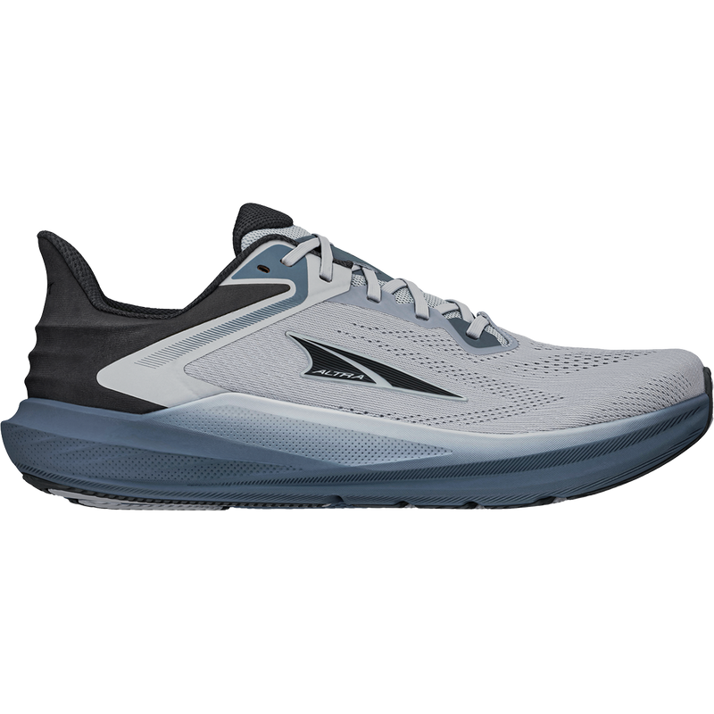Men's Torin 8, Altra Men's Torin 8 in 220-Gray right outside profile 