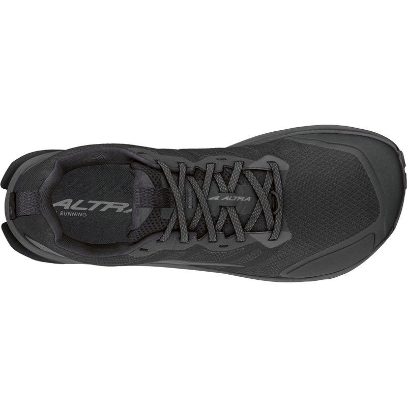 Men's Lone Peak 9, Altra Lone Peak 9 in Black right top