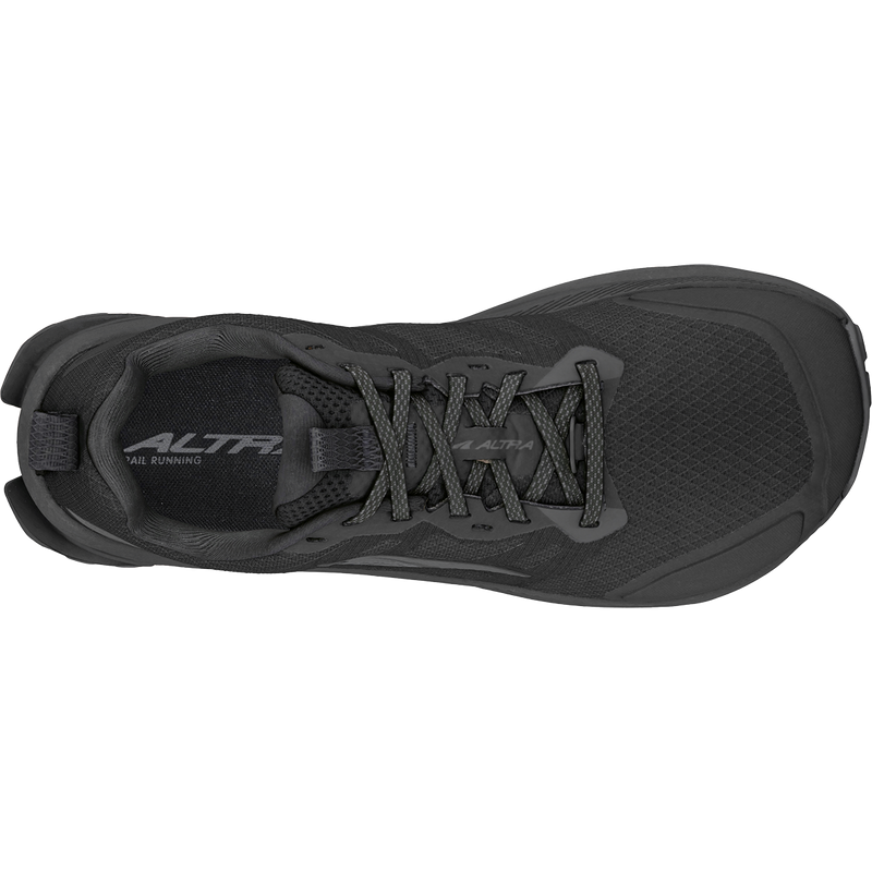 Women's Lone Peak 9, Altra Women's Lone Peak 9 in Black right top