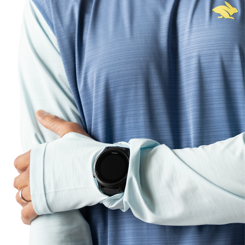 Men's UPF Tee Long Sleeve, Rabbit Men's UPF Tee Long Sleeve Wrist