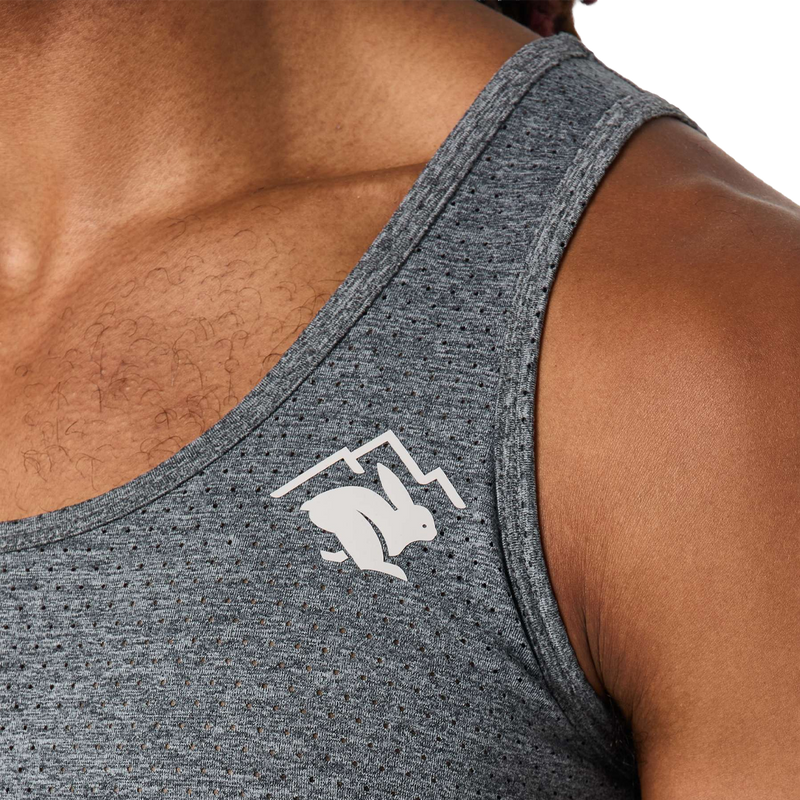 Men's EZ Tank Perf Trail, Rabbit Men's EZ Tank Perf Trail logo detail