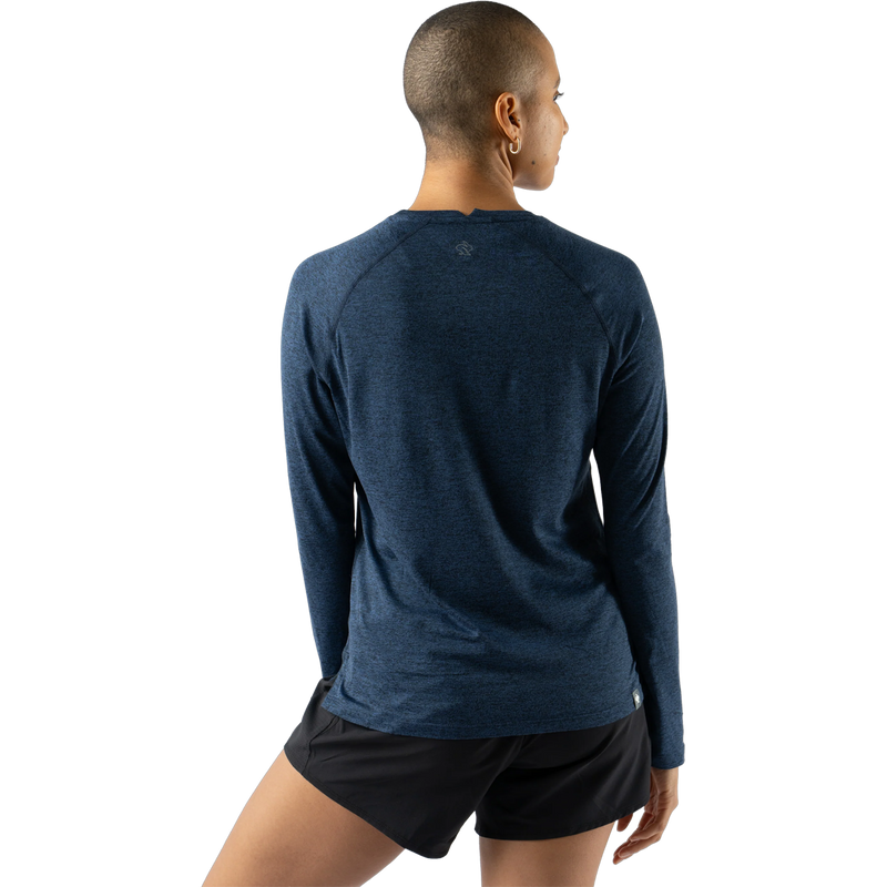 Women's EZ Tee Long Sleeve, Rabbit Women's EZ Tee Long Sleeve Back