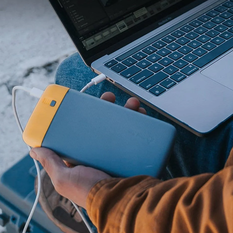 Charge 80 PD, BioLite Charge 80 PD charging laptop