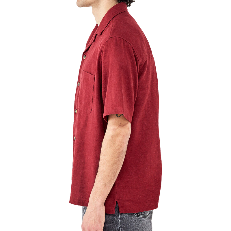 Men's Gauze Crinkle Shirt, BDG Men's Gauze Crinkle Shirt side
