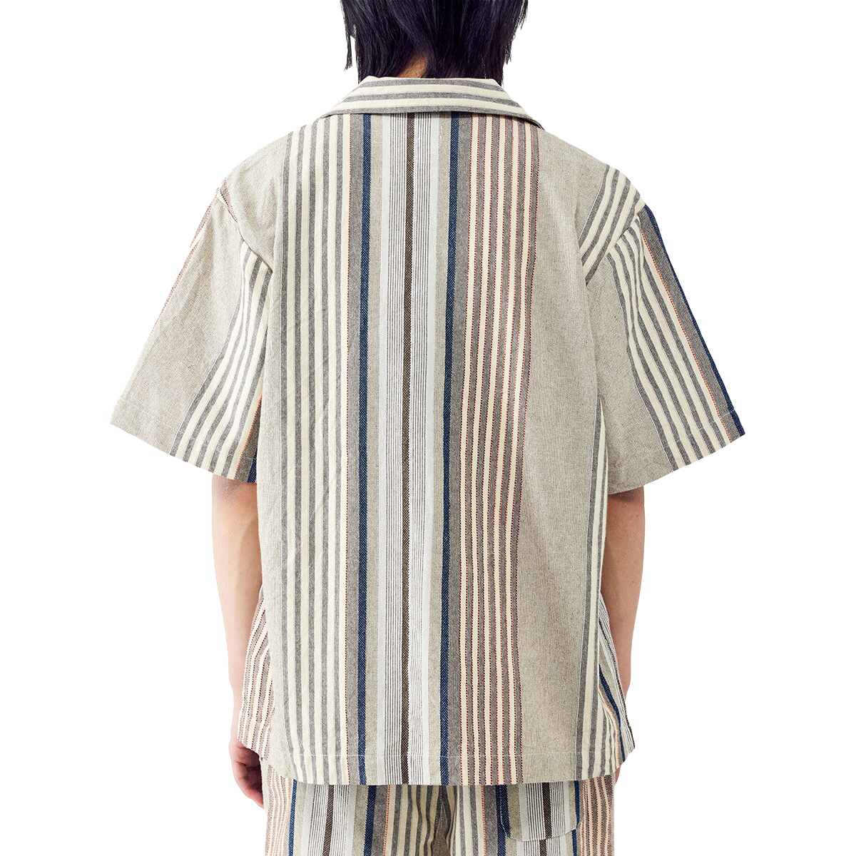 Men's Stripe Revere Shirt alternate view