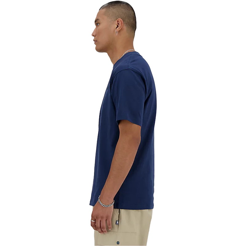 Men's Athletics Cotton T-Shirt, New Balance Men's Athletics Cotton T-Shirt Side