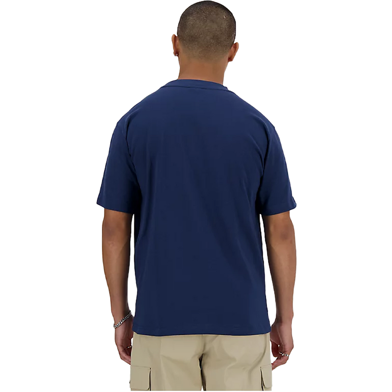 Men's Athletics Cotton T-Shirt, New Balance Men's Athletics Cotton T-Shirt Back
