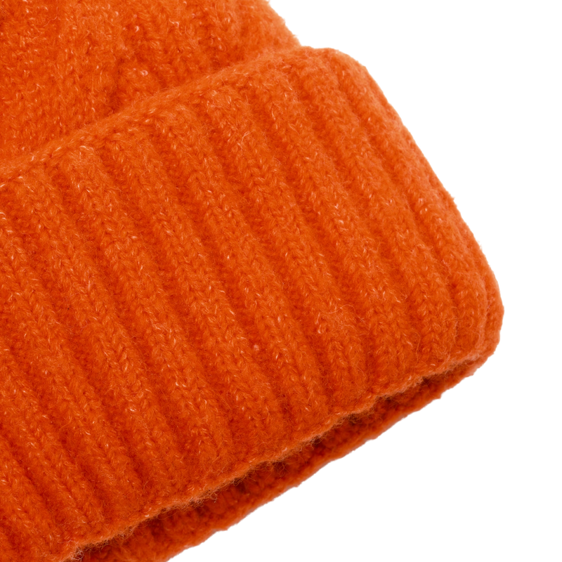 Women's Coast Line Beanie, Free People Women's Coast Line Beanie in Electric Orange