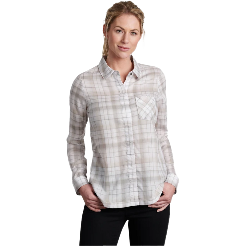Kuhl Women's Hadley Long Sleeve in Light Khaki