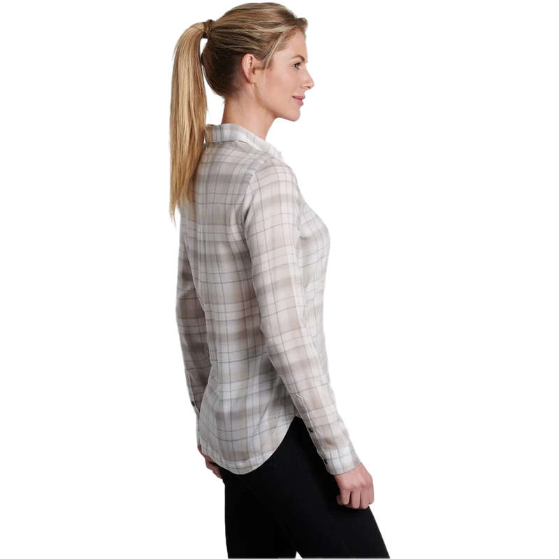 Kuhl Women's Hadley Long Sleeve in Light Khaki right