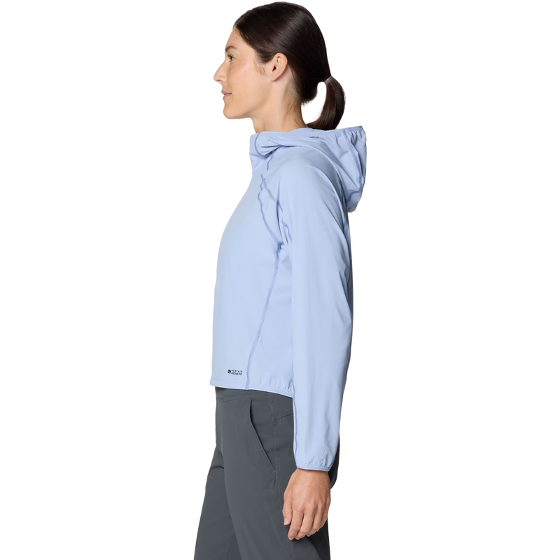 Women's Sunshield Hoody, Mountain Hardwear Women's Sunshield Hoody in 471 Beach Breeze left