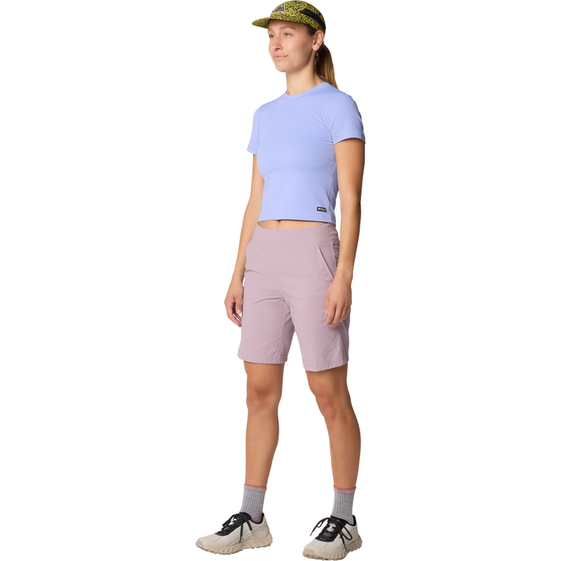 Women's Peak Knit Shortsleeve Shirt, Mountain Hardwear Women's Peak Knit Shortsleeve Shirt Side
