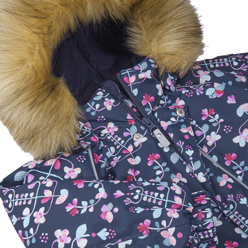 Youth Lappi Winter Overall Snowsuit, Reima Youth Lappi Winter Waterproof Snowsuit  collar