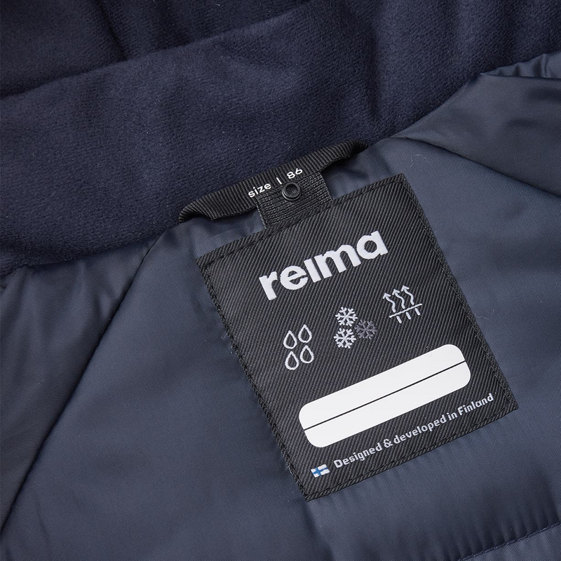 Youth Lappi Winter Overall Snowsuit, Reima Youth Lappi Winter Waterproof Snowsuit tag