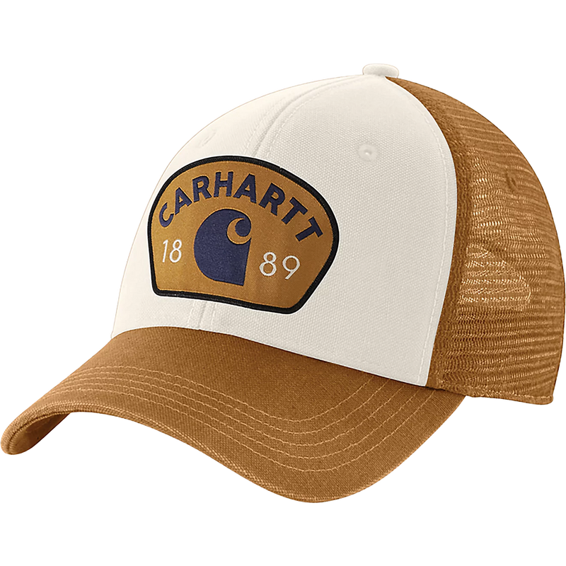 Men's Canvas Mesh-Back 1889 Patch Cap, Featured Image