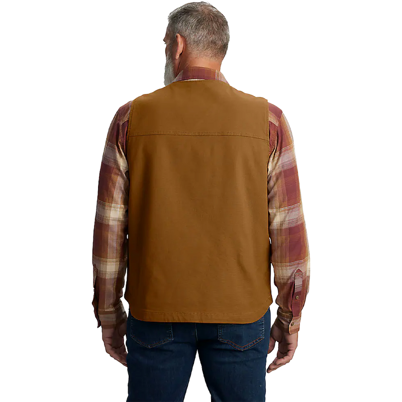 Men's Montana Relaxed Fit Duck Vest, Carhartt Men's Montana Relaxed Fit Duck Vest Back