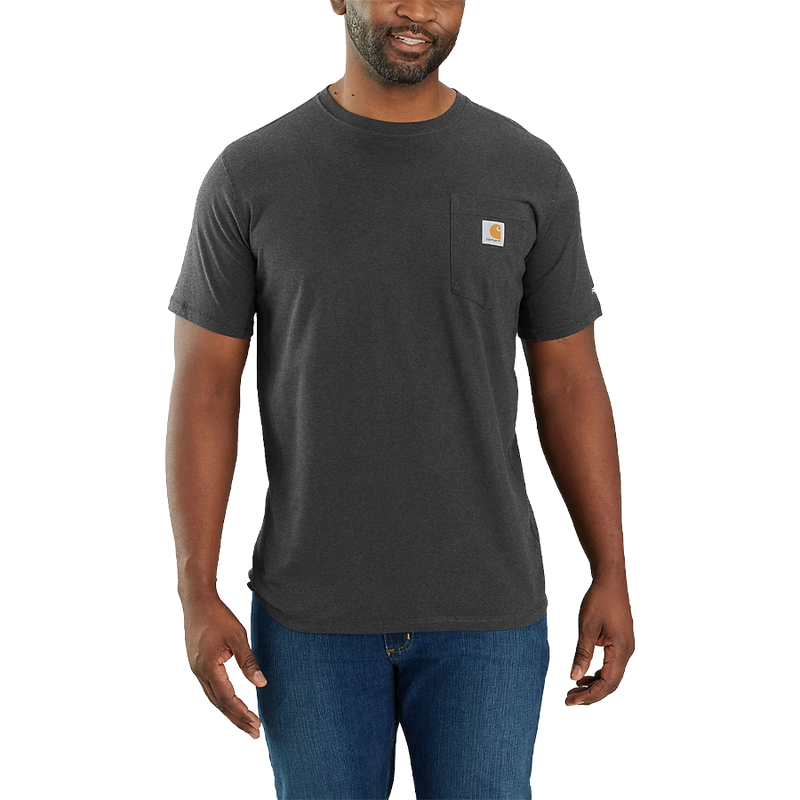 Men's Force Midweight Short Sleeve Pocket T-Shirt, Featured Image