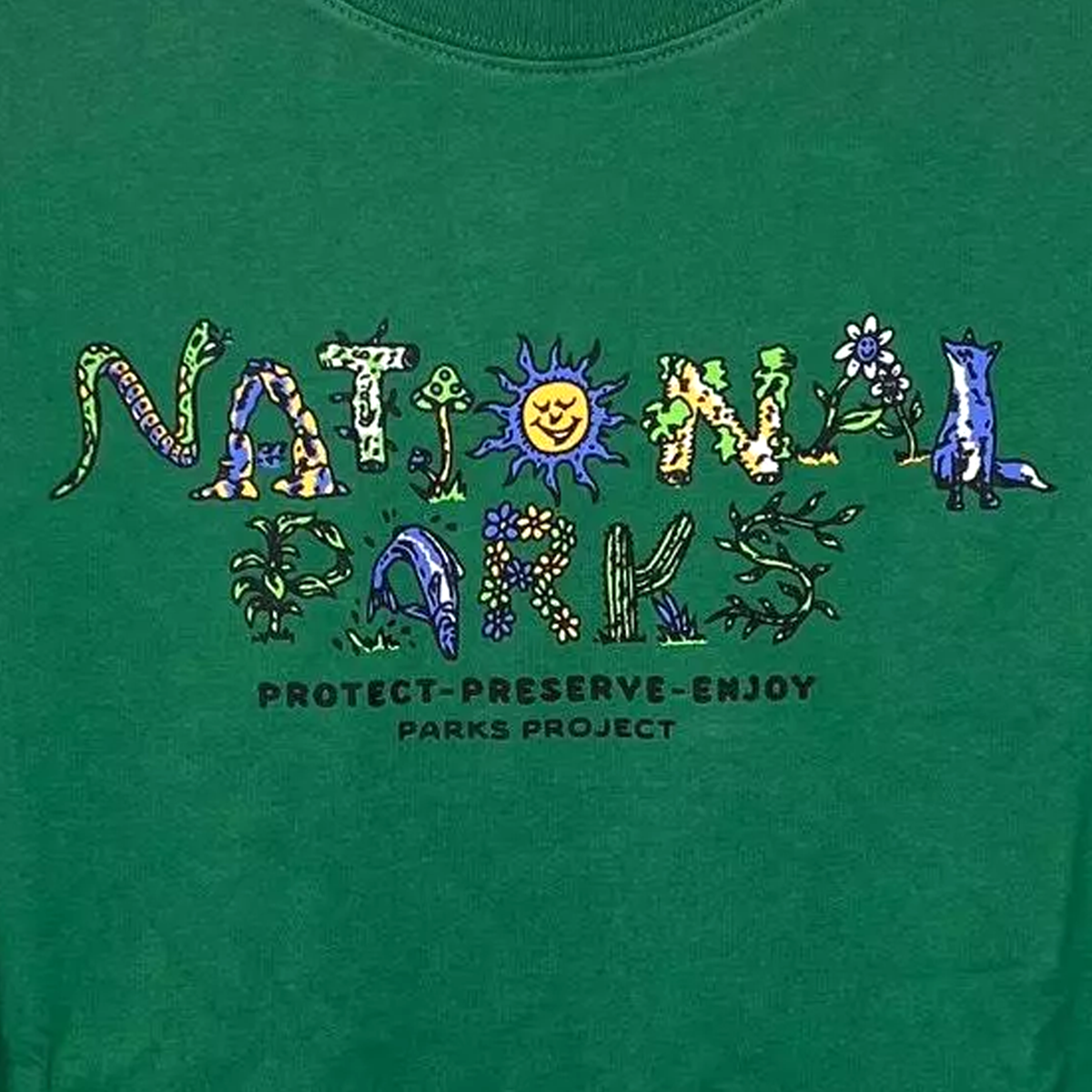 National Parks 90s Doodle Long Sleeve alternate view