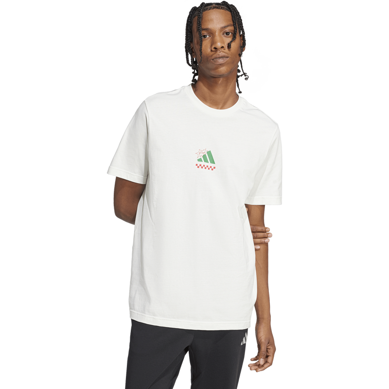 Men's Pizza Tee, Adidas Men's Pizza Tee Front