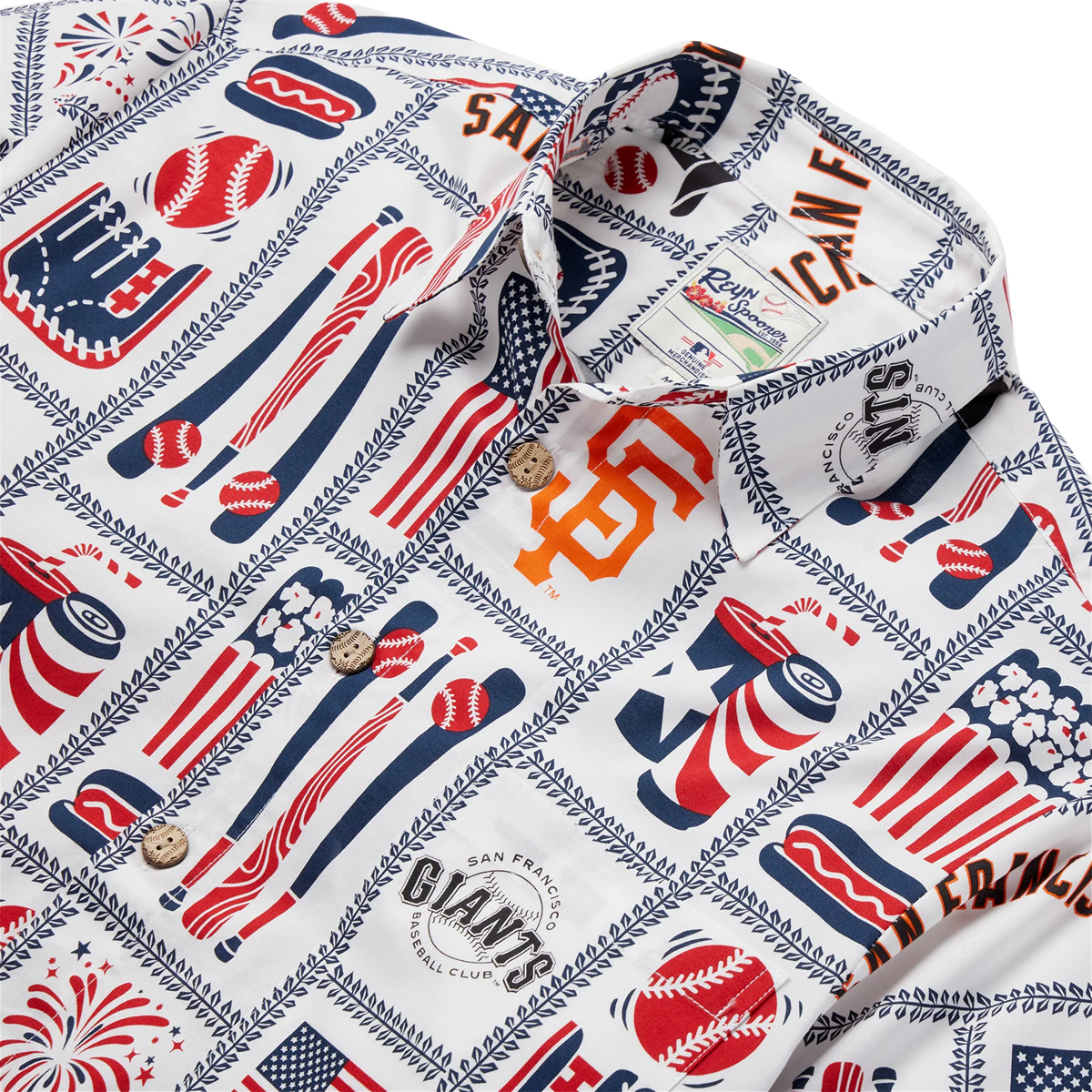 Men's Giants Americana Button Down alternate view