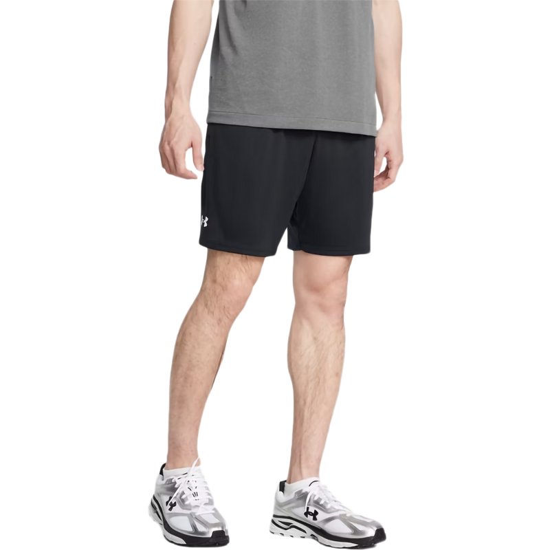 Men's UA Tech 7" Short, Under Armour Men's UA Tech 7" Short in 001-Black/White